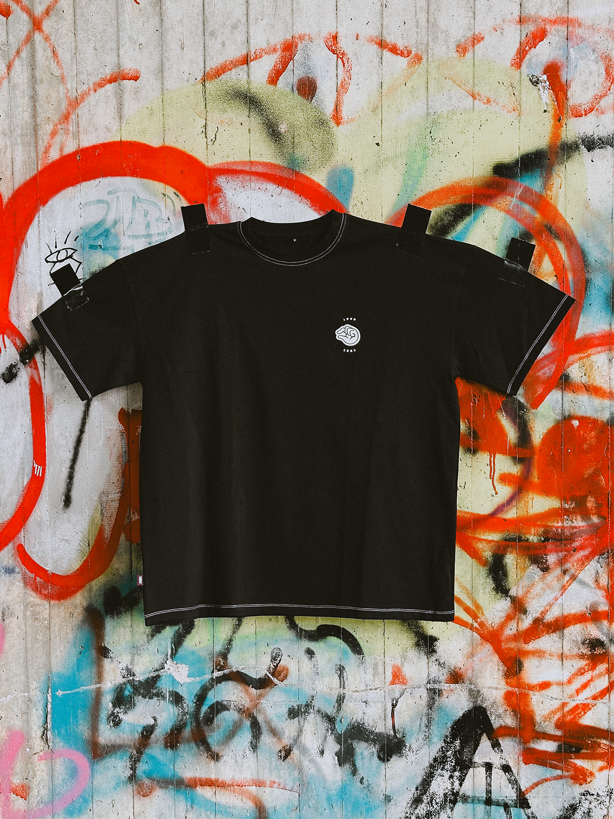 Oversized T-Shirt - SmallD Patch