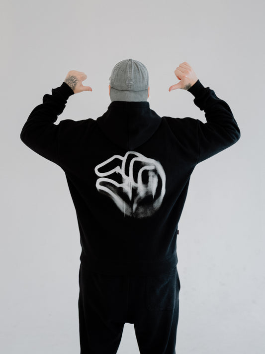 Oversized Hoodie - 1998 Graffiti